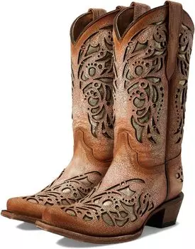 Ковбойские сапоги T0103 Corral Boots, розовый