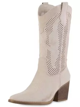 Ковбойские сапоги Van Hill Amber, бежевый