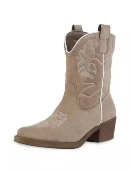 Ковбойские сапоги Van Hill Chloe, хаки