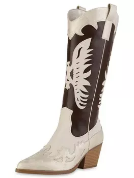 Ковбойские сапоги Van Hill Cowboy Boots Aurelia, золотой