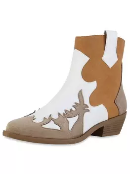 Ковбойские сапоги Van Hill Cowboy Boots Marilyn, хаки