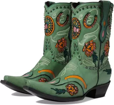 Ковбойские сапоги Wagon Wheel Old Gringo, цвет Turquoise