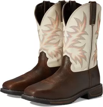 Ковбойские сапоги Workhorse 11" STOE Square Toe Durango, цвет Bone/Brown