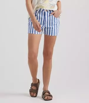 Ковбойские шорты в полоску с высокой посадкой Wrangler, мультиколор