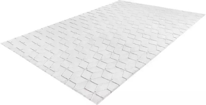 Ковер Andas "Conni", прямоугольный, ретро, гостиная 80х150 см, белый/серо-коричневый