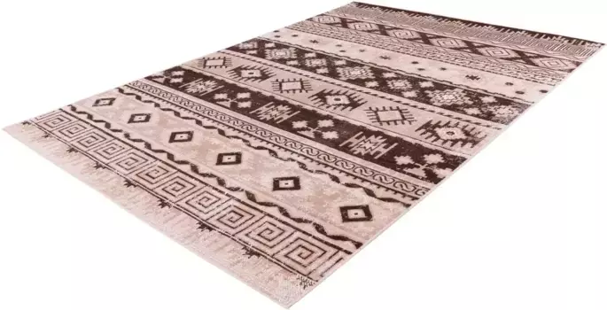 Ковер Andas "Pierre", прямоугольный, винтажный, для гостиной 120х170 см, серо-коричневый