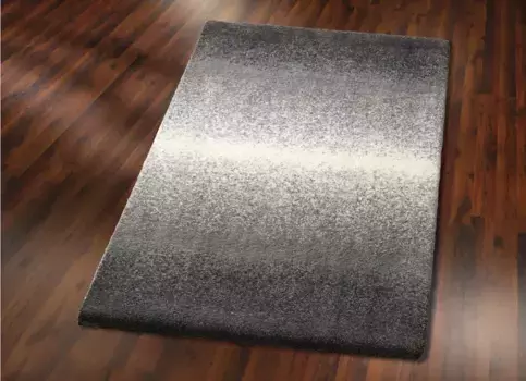 Ковер Andas Shaggy "Gislev", прямоугольный, современный цветовой градиент, мягкий и уютный, для гостиной 160х230 см, цвет silberfarben