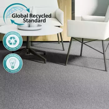 Ковер Andiamo "Брюс", прямоугольный, петля, ширина 400 см, гостиная, износостойкий и прочный 400х600 см, серый