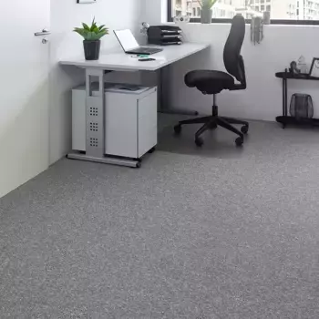 Ковер Andiamo Feinschlinge Luton, прямоугольный, в крапинку, ширина 400 см или 500 см, износостойкий, легко чистится 400х350 см, серый