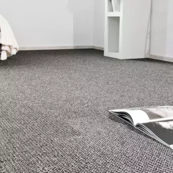 Ковер Andiamo "Оденсе", прямоугольный, ширина 400 см, с сотовой структурой, износостойкий и прочный 400х200 см, серый