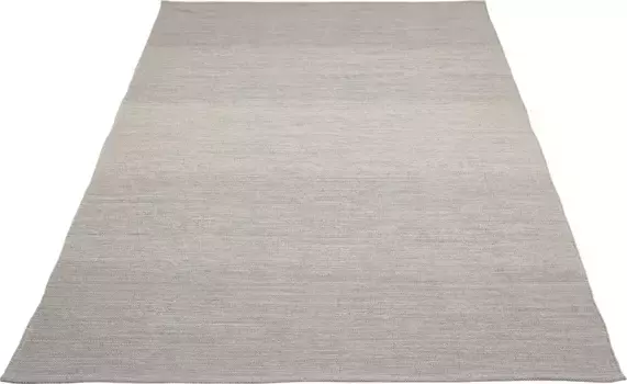 Ковер Andiamo "Opland", прямоугольный, крапчатый, с цветовым градиентом, чистый хлопок 160х230 см, серо-коричневый