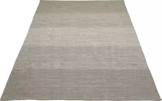 Ковер Andiamo "Opland", прямоугольный, крапчатый, с цветовым градиентом, чистый хлопок 160х230 см, серый
