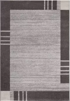 Ковер Andiamo "Sant Jordi", прямоугольный, короткий ворс, современный дизайн, с бордюром 160х230 см, цвет schlamm