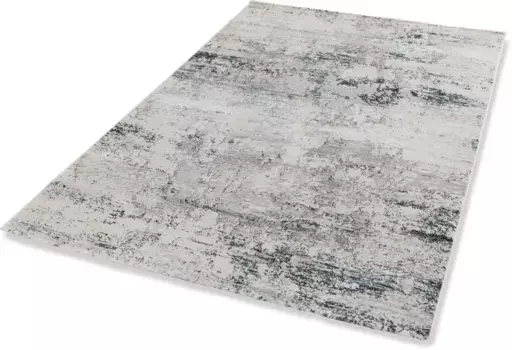 Ковер ASTRA "Noa 201", прямоугольный, короткий ворс, гостиная 80х150 см, синий/кремовый