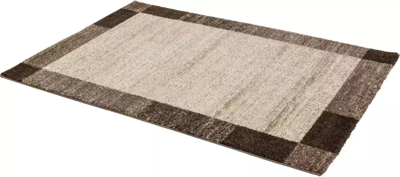 Ковер ASTRA "Samoa Border 2", прямоугольный, для гостиной 67х130 см, коричневый