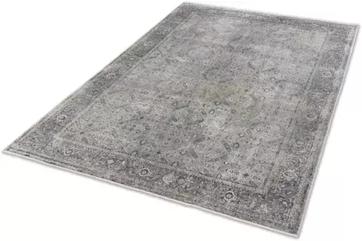 Ковер ASTRA "Scala 6621 222", прямоугольный, элегантный шелковистый ворс, вискозный ковер, восточный вид 160х230 см, синий