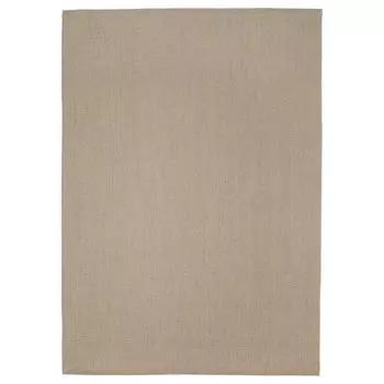 Ковер безворсовый, бежевый/светло-серый, 200х300 см, VODSKOV IKEA