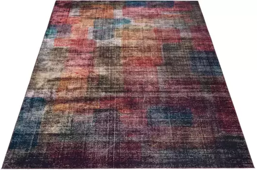 Ковер Bruno Banani "Alaina", прямоугольный, в современном подержанном виде, короткий ворс, простой в уходе, мягкий 170х240 см, цвет multi