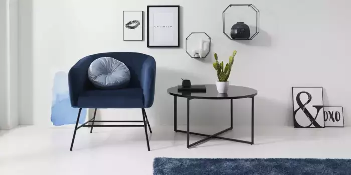 Ковер Bruno Banani с высоким ворсом "Дана ковер, легкий блеск", прямоугольные, однотонные, мягкие, коврики из микрофибры, гостиная, спальня, столовая 200х300 см, синий