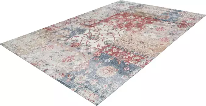 Ковер Calo-Deluxe "Emin 1003", прямоугольный, чистый хлопок, гостиная 240х330 см, цвет multi