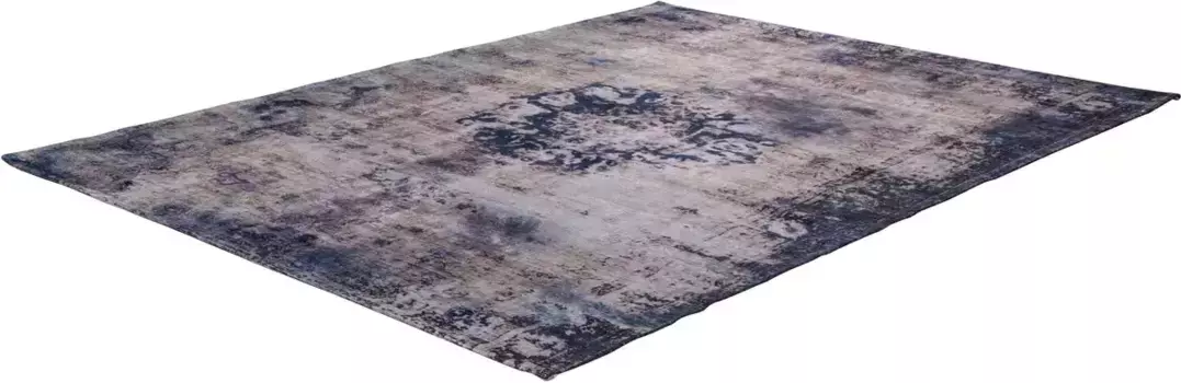 Ковер Calo-Deluxe "Лаята 8034", прямоугольный, короткий ворс, гостиная 200х290 см, синий