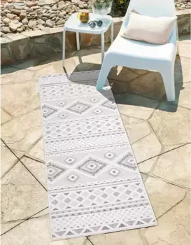 Ковер Carpet City "Ковер для дома и улицы Santorini 435 240х340 см, цвет creme