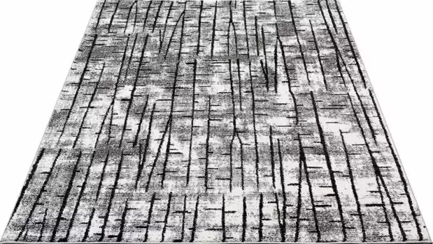 Ковер Carpet City "Moda 1139", прямоугольный, короткий ворс, гостиная 80х300 см, серый