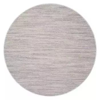 Ковер City "CLASICO 0052", круглый, короткий ворс, пестрый, стиль бохо, гостиная Carpet City 120 см, серый