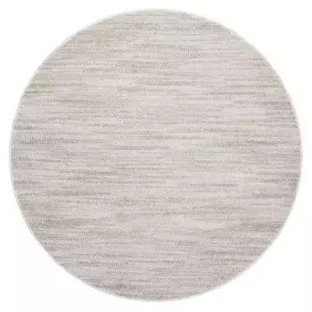 Ковер City "CLASICO 0052", круглый, короткий ворс, пестрый, стиль бохо, гостиная Carpet City 200 см, серо-коричневый