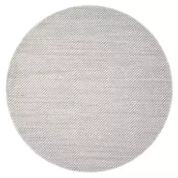 Ковер City "LINDO 8843", круглый, короткий ворс, узор высокий-низкий/3D-эффект, стиль бохо, гостиная Carpet City 120 см, цвет creme