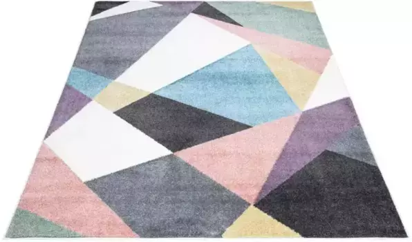 Ковер City "YOUNG 915", прямоугольный, красочный детский ковер с леопардовым узором Carpet City 190х280 см, цвет bunt