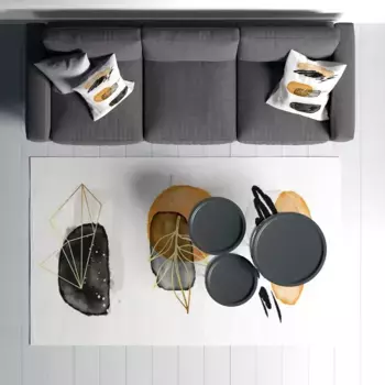 Ковер Conceptum Hypnose, белый