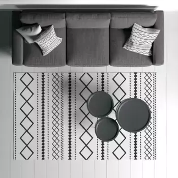 Ковер Conceptum Hypnose, белый