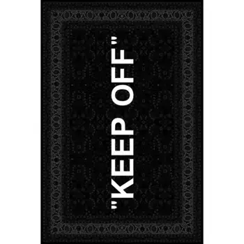 Ковер Conceptum Hypnose, черный