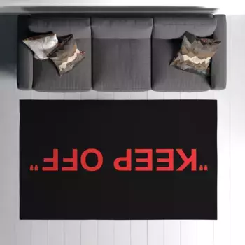 Ковер Conceptum Hypnose, черный