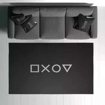 Ковер Conceptum Hypnose, черный