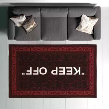 Ковер Conceptum Hypnose, черный