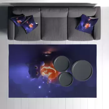 Ковер Conceptum Hypnose, фиолетовый