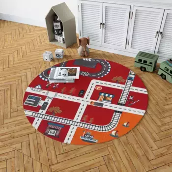 Ковер Conceptum Hypnose, красный