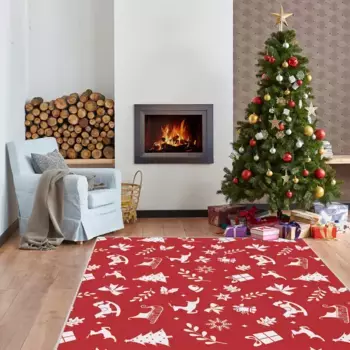 Ковер Conceptum Hypnose, красный