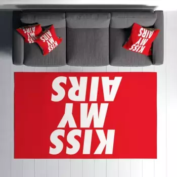 Ковер Conceptum Hypnose, красный