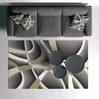 Ковер Conceptum Hypnose, серый