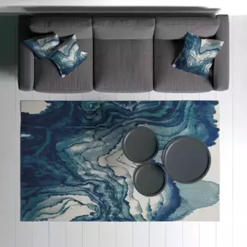 Ковер Conceptum Hypnose, синий