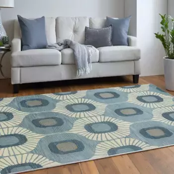 Ковер Conceptum Hypnose, синий