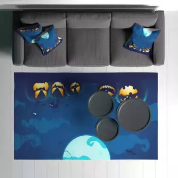 Ковер Conceptum Hypnose, синий