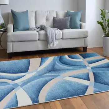 Ковер Conceptum Hypnose, синий