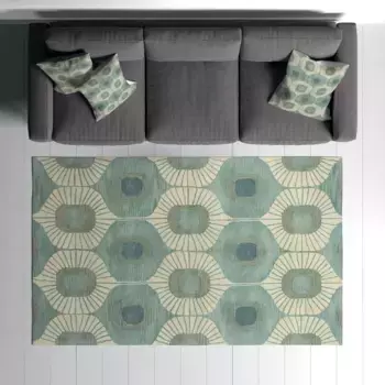 Ковер Conceptum Hypnose, синий