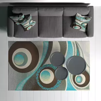 Ковер Conceptum Hypnose, синий