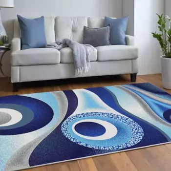 Ковер Conceptum Hypnose, синий