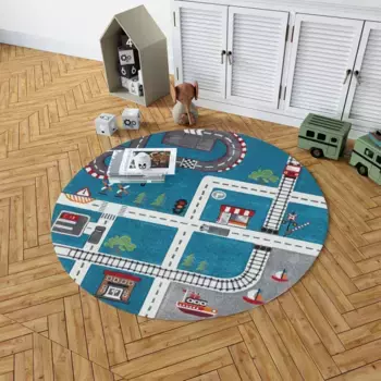 Ковер Conceptum Hypnose, синий